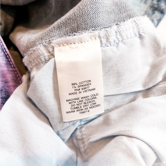 Allen B. By Allen‎ Schwartz Tie Dye Jeans Size 14 - Picture 6 of 9